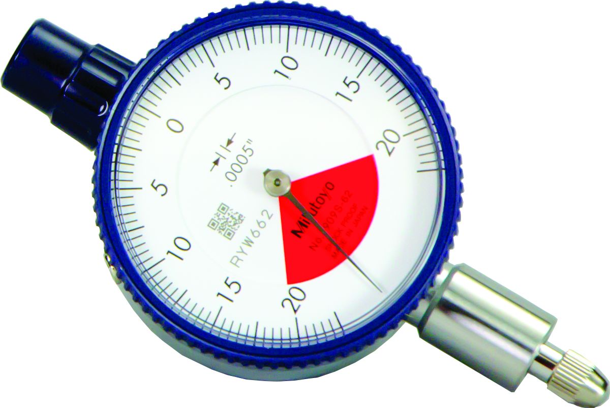 Mitutoyo Mitutoyo .04/.055 In Dial Indicators - Dial Indicator (1909S-62)