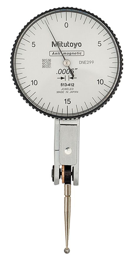 Mitutoyo .03 In Test Indicators - Dial Test Indicator (513-412-10E)