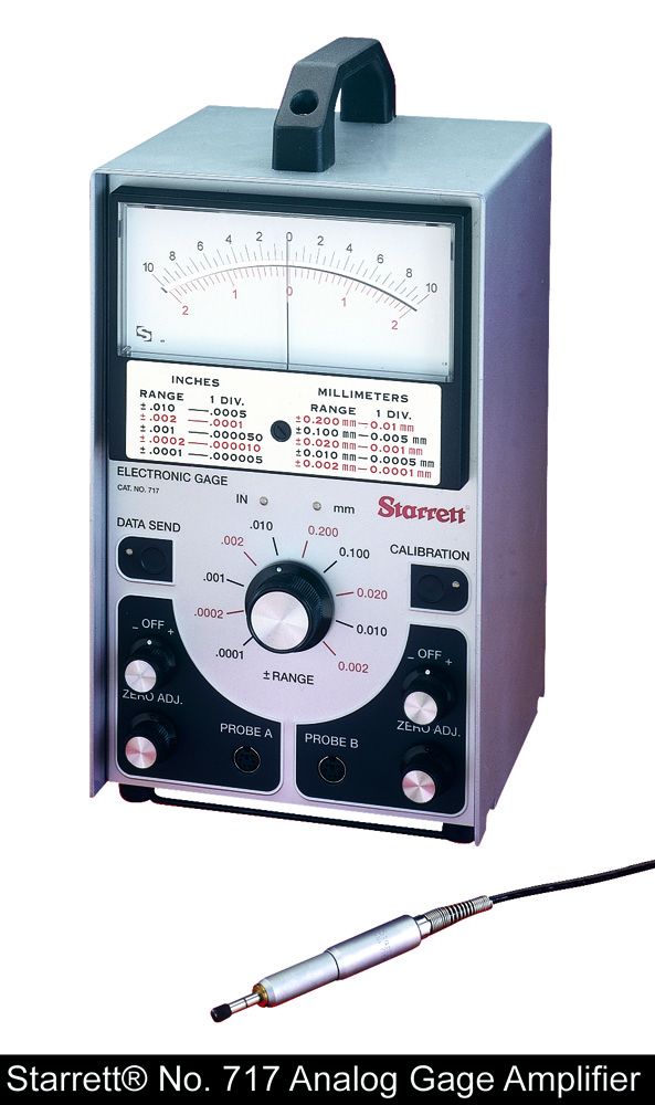 STARRETT 717 Gaging Amplifier With Power Supply (717)