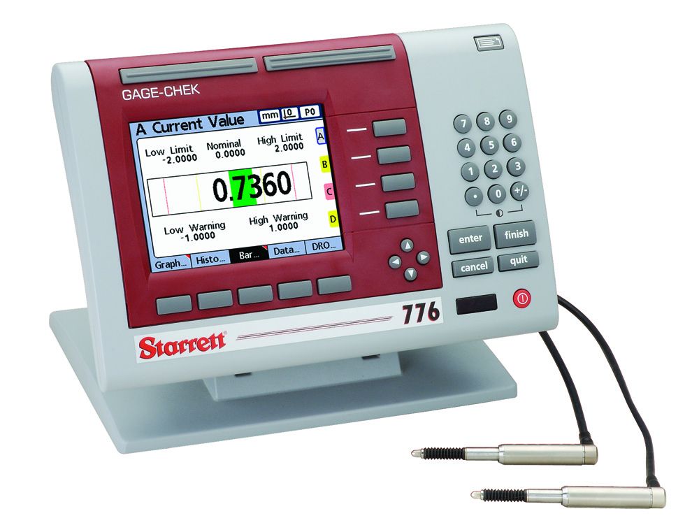 STARRETT 776D Gage-Chek Multi-Axis, Measured Value Display (776D)