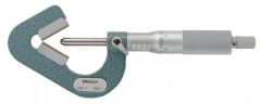 Mitutoyo .09 - 1 In Mechanical Micrometers - V-Anvil Micrometer (114-202)