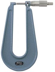 Mitutoyo 1 In Mechanical Micrometers - Sheet Metal Micrometer (118-129)