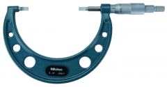 Mitutoyo Mitutoyo 3 - 4 In Mechanical Micrometers - Blade Micrometer (122-128)