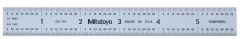 Mitutoyo Mitutoyo 6 In/150mm Other Small Tools - Steel Rule (182-105)