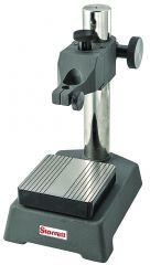 STARRETT 3673 Indicator Stand with Square Anvil, 3/8" Stem Hole, 8mm Bushing (3673)
