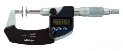 Mitutoyo 1 In/25.4mm Digimatic Micrometer - Disk Micrometer (369-350-30)