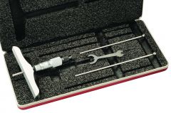 STARRETT 445BZ-3RL Depth Micrometer (445BZ-3RL)