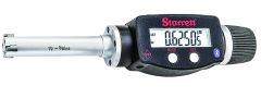 STARRETT 770BXTZ-625 Electronic Internal Micrometer, 3-Point Contact (770BXTZ-625)