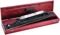 STARRETT 98Z-18 Machinists Level with Ground and Graduated Vial in Wood Case (98Z-18)