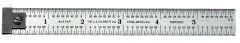 STARRETT DH604R-6 Spring-Tempered Steel Rule with Inch Graduations (DH604R-6)