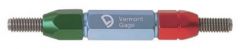 VERMONT GAGE #0-80 UNF 3B GO/NO-GO REVERSIBLE ASSEMBLY (311101050)